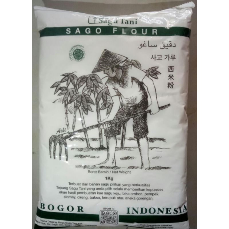 

Tepung Sagu Pak tani murah packing ori 1kg