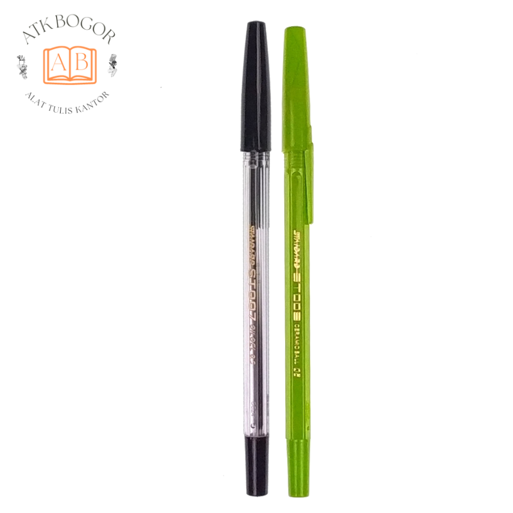 

Pulpen Semi Jel Ukuran 0.5 Tinta Hitam Standard ST 007 / ST 009 Oil Gel Ballpoint Pen