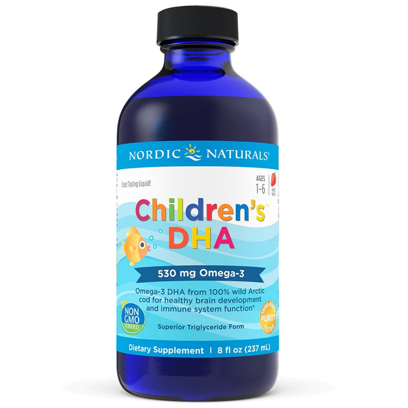 NORDIC NATURALS CHILDREN DHA ARCTIC COD LIVER OIL 237ml