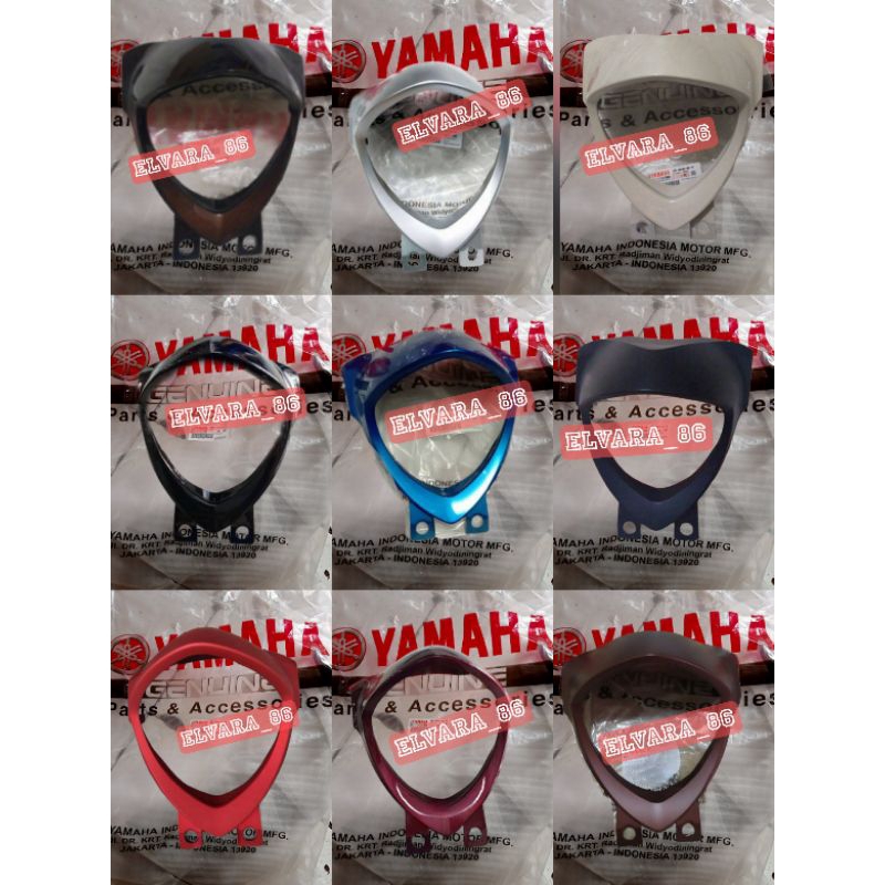 Cover headlight batok lampu depan Yamaha Fino Fi 115 Fino 125 Fino Premium Fino Grande Original
