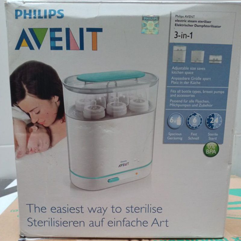 preloved philip avent sterilizer botol susu