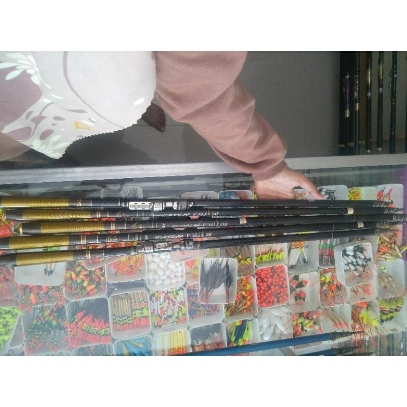 joran tegek tongkat pancing  kolong Boteca 360cm