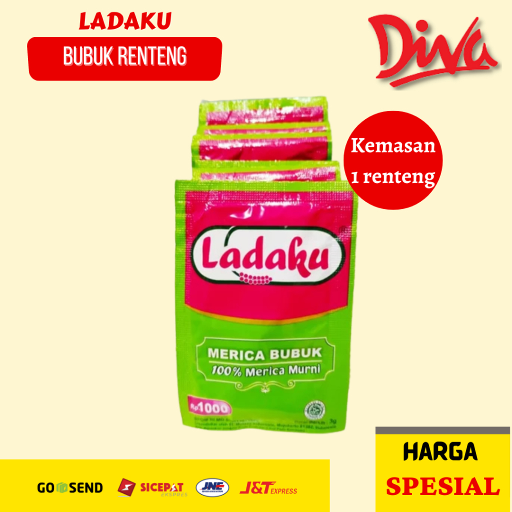 

[1 Renteng] Ladaku Merica Bubuk 12 pcs