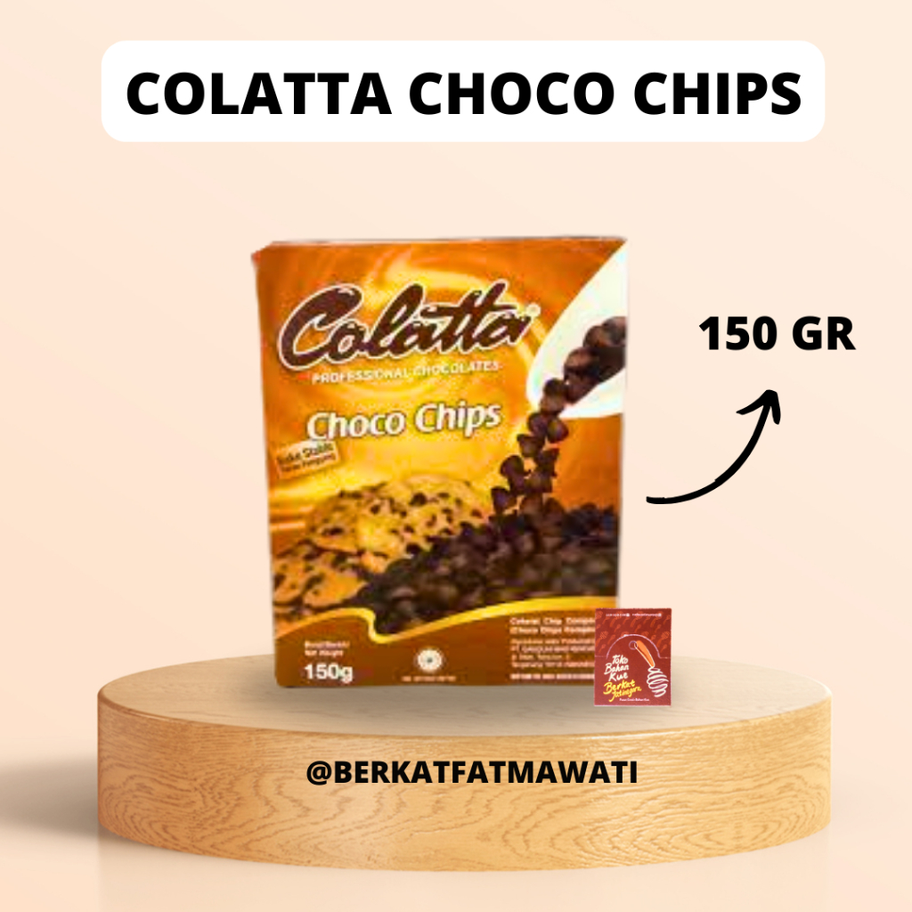 

COLATTA CHOCO CHIPS 150 GR/ CTN