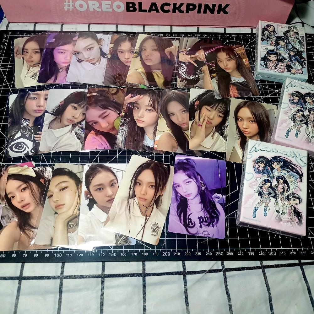 (Buy 5 free 1) Photocard Selca Newjeans Get Up Hype Boy Ditto OMG Weverse ver Official Hanni Pita