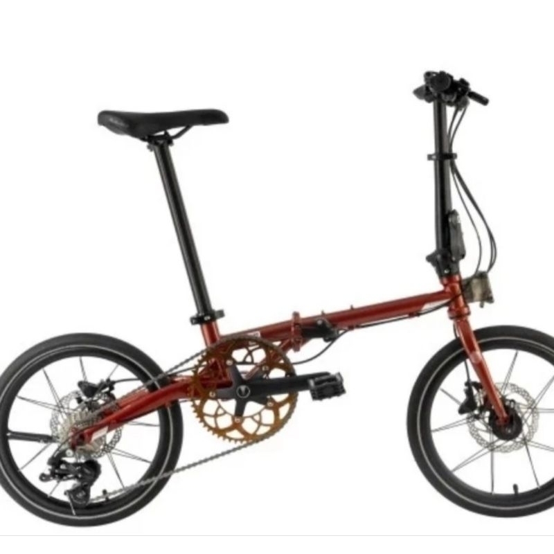 sepeda lipat element Troy X10 speed