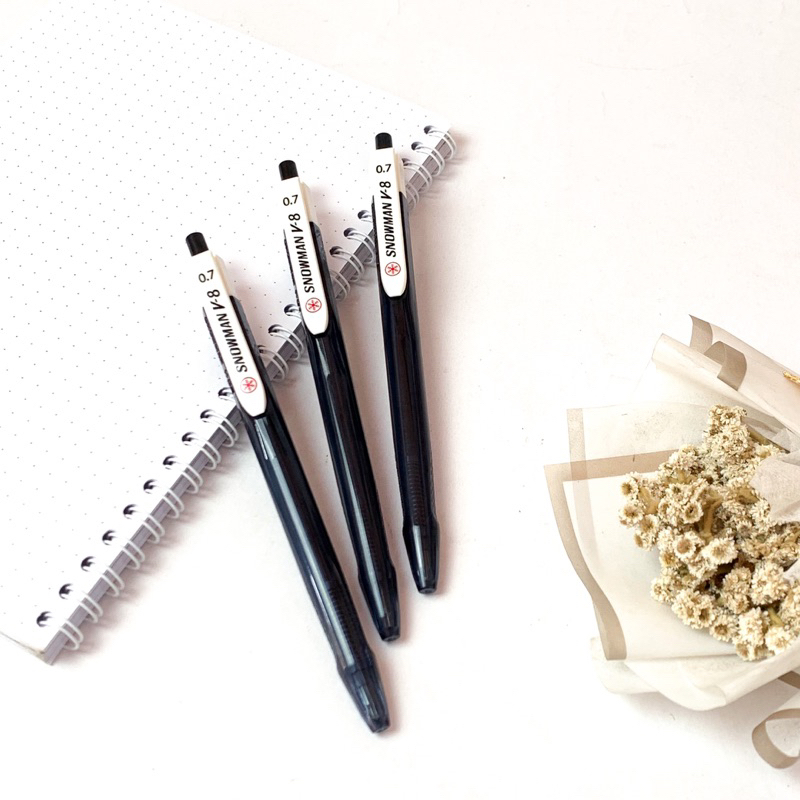 

Ballpoint Snowman V - 8 / V8 Satuan Pulpen Bolpen Bolpoint