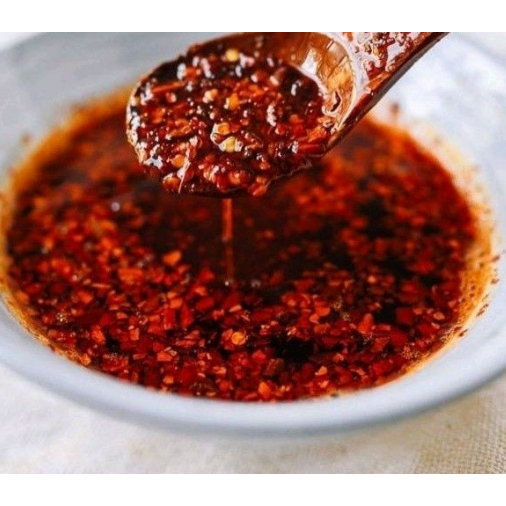 

MINYAK CABAI Halal! Chili oil minyak cabe utk dimsum ramen lamien