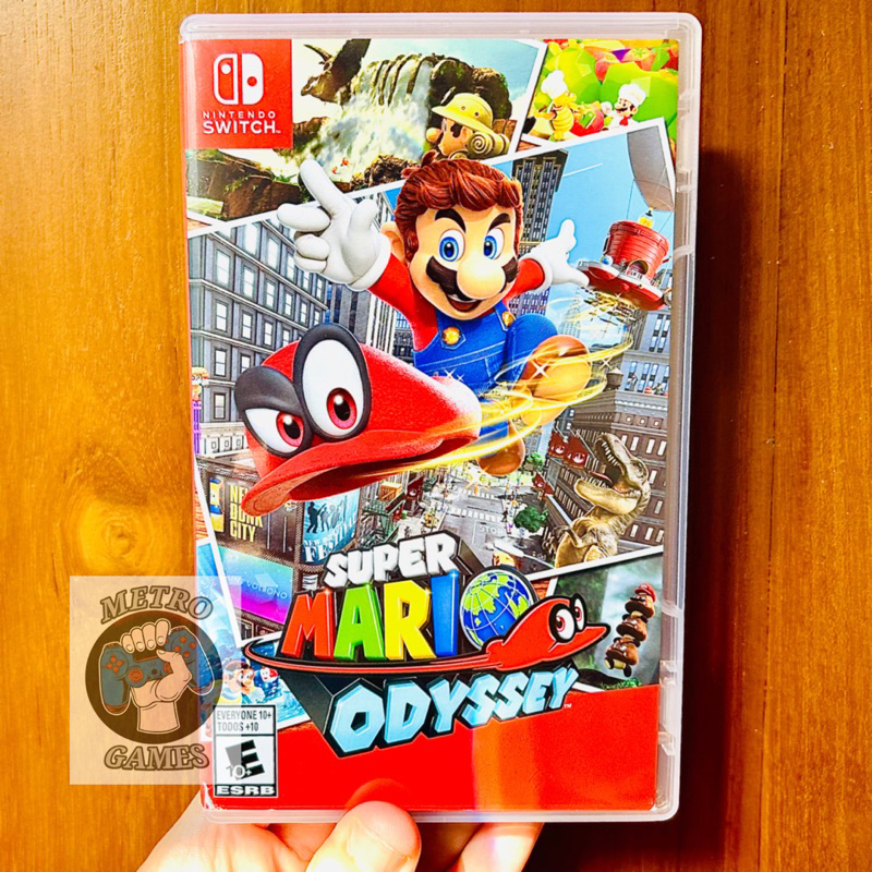 Super Mario Odyssey Switch Game Catridge Fisik Super Mario Odyssey Nintendo Switch Supermario odysey