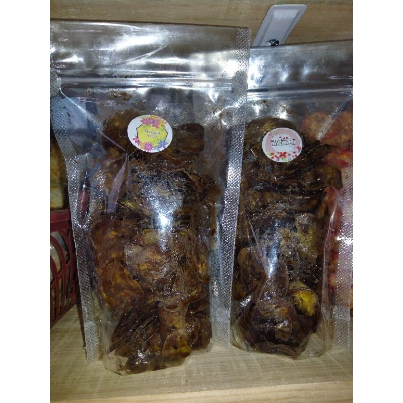 

kripik pisang coklat lumer