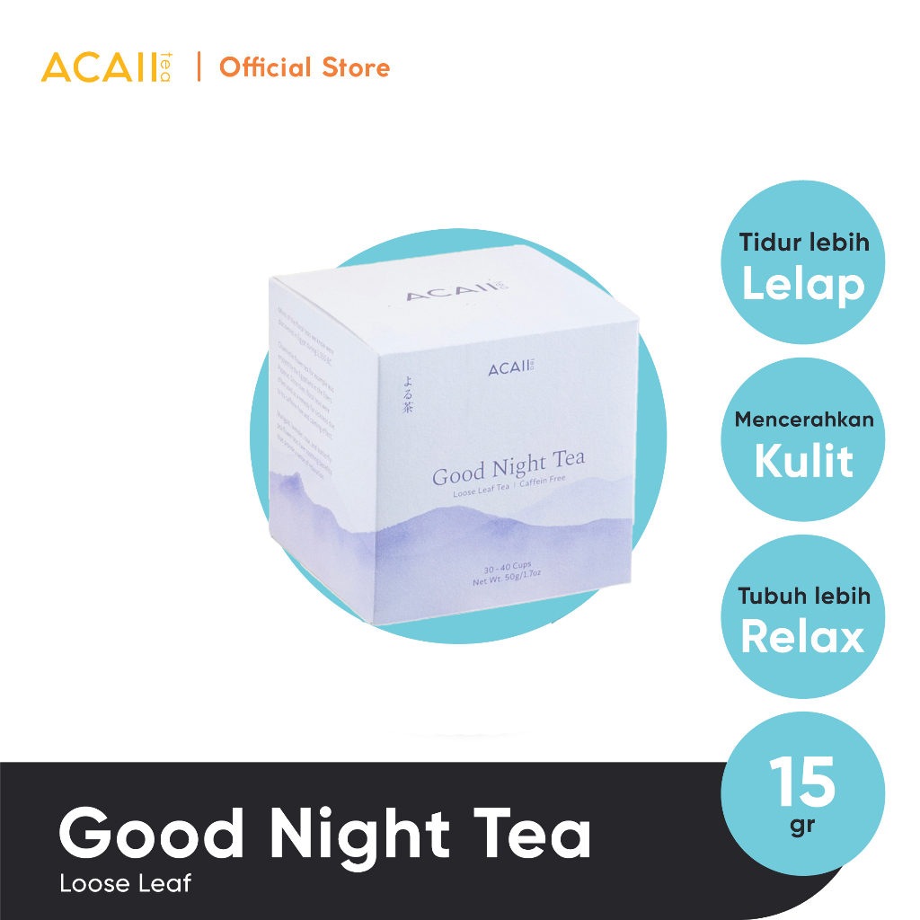 

Acaii Tea Loose Leaf Good Night Tea 45gr