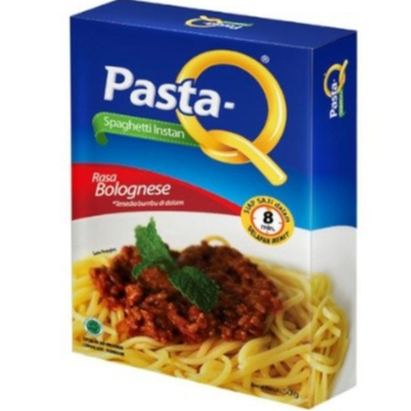 

PastaQ 50gr Spaghetti Instan Rasa Bolognese Pasta Q