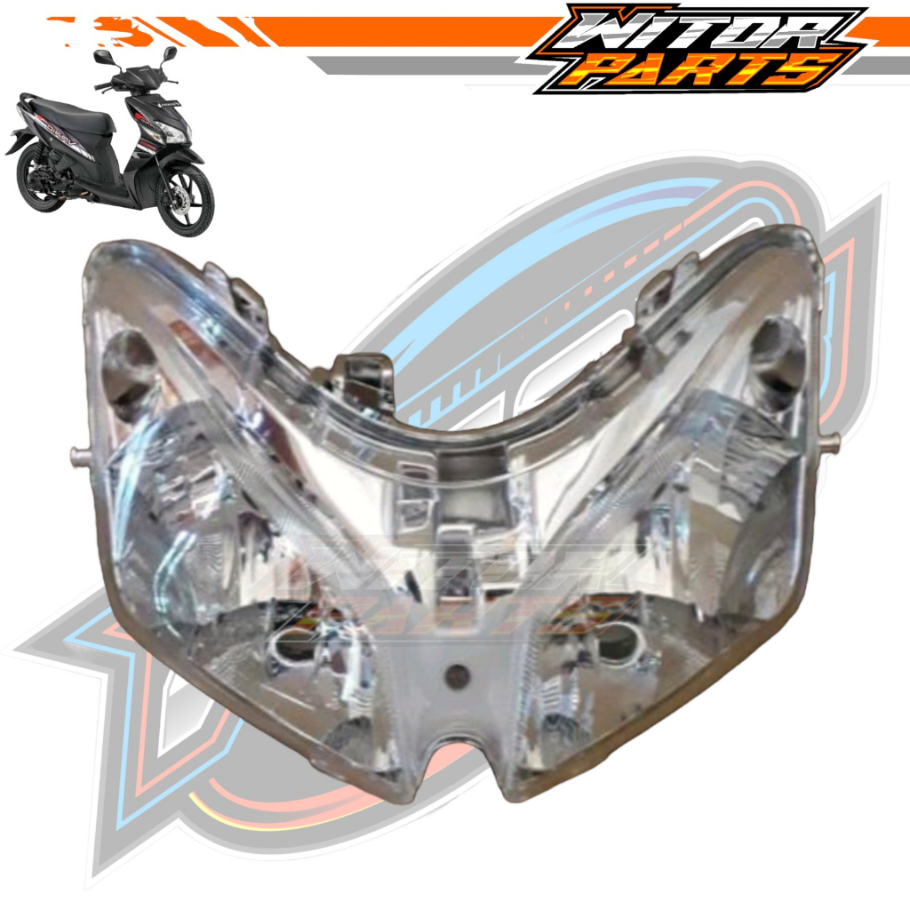 Headlamp Reflektor Lampu Depan Vario Cw 110 Lama Karburator / Reflektor Lampu Depan Vario 110 Old Ka