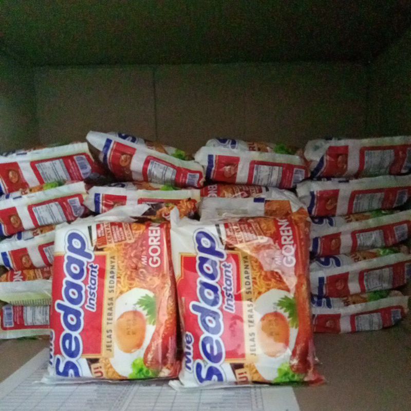 

mie sedaap goreng kemasan pack