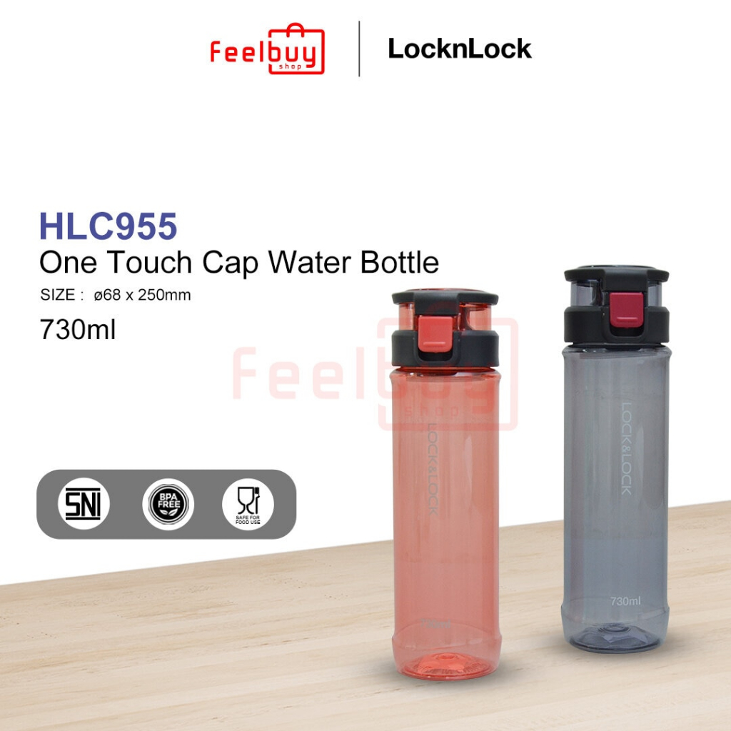 LocknLock One Touch Cap Water Bottle 730ML HLC955
