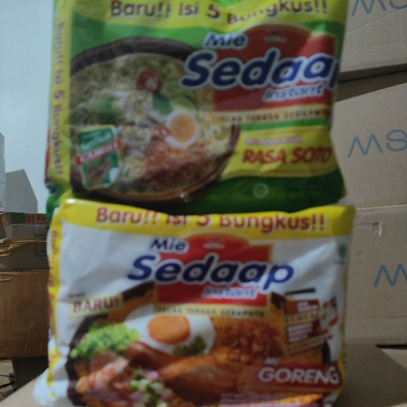 

MIE SEDAAP SOTO / GORENG (5PCS)