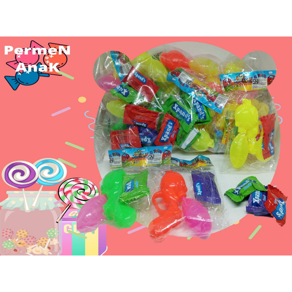 permen anak warung mints semprot air 20pcs