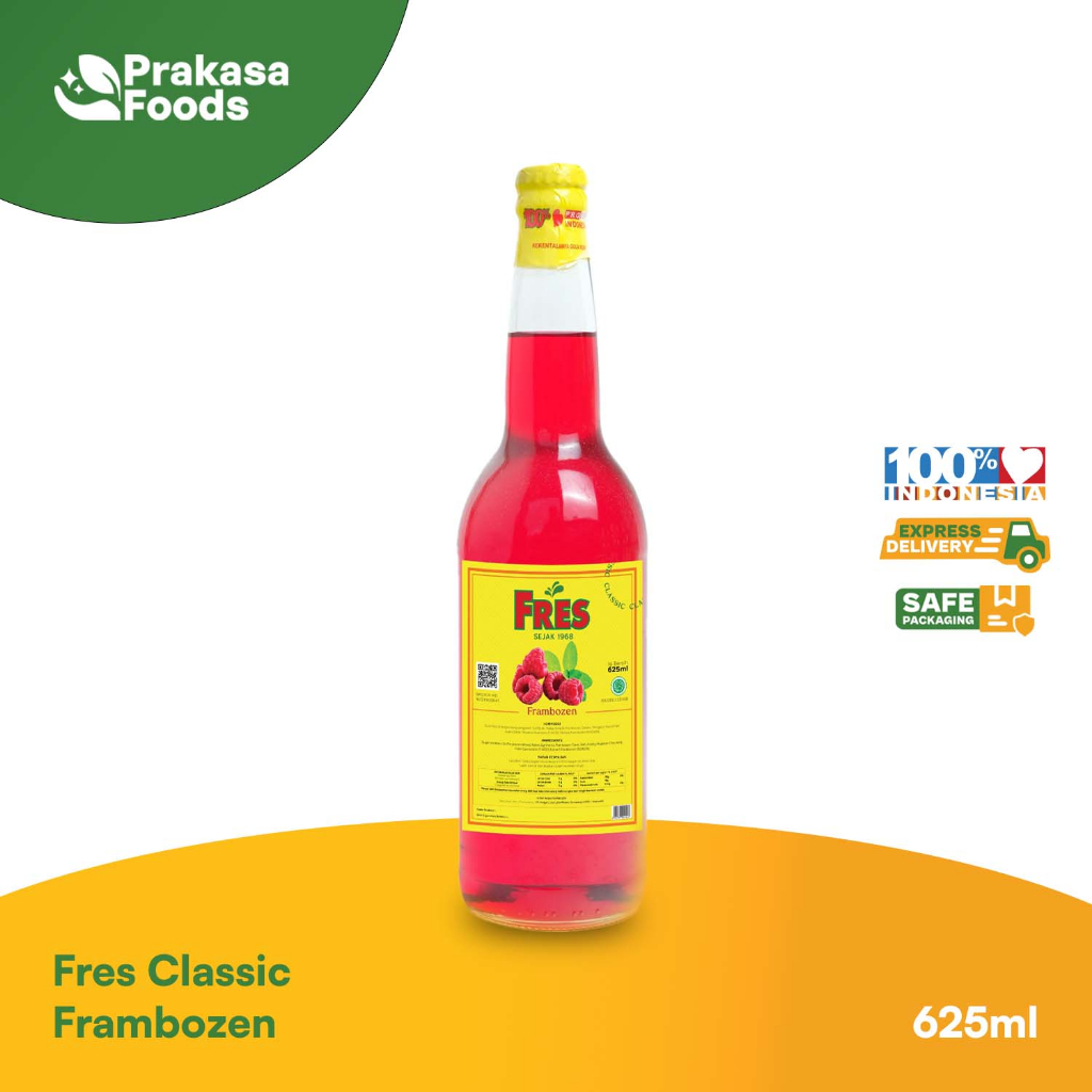 

Fres Syrup Classic Frambozen 625ml