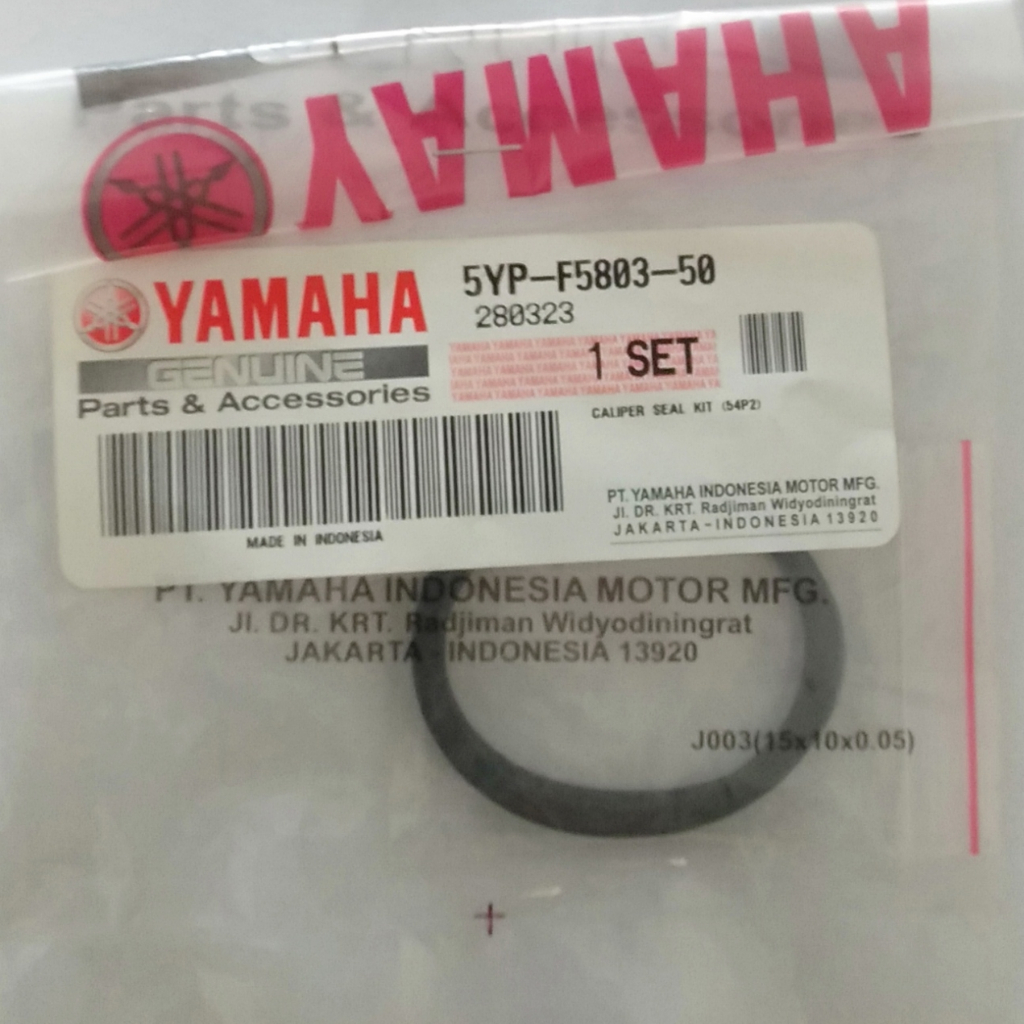 CALIPER SEAL KIT (54P2) / KARET SEAL SIL KALIPER REM DEPAN - YAMAHA ( 5YP-F5803-50 )