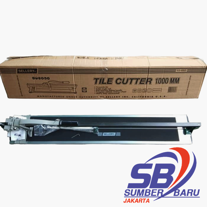 SELLERY ALAT DORONG ALAT POTONG KERAMIK MEJA TILE CUTTER 1000MM TERBAIK SBJ