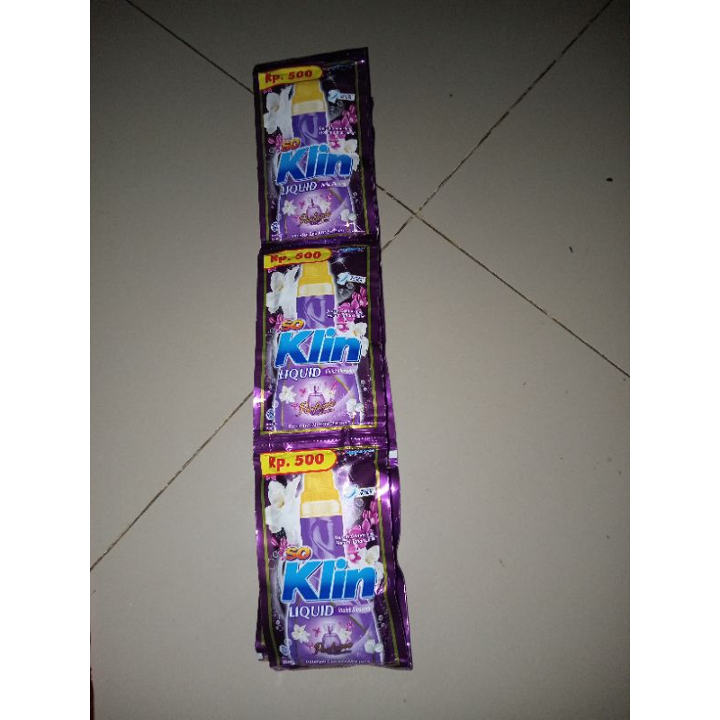 soklin liquid renceng