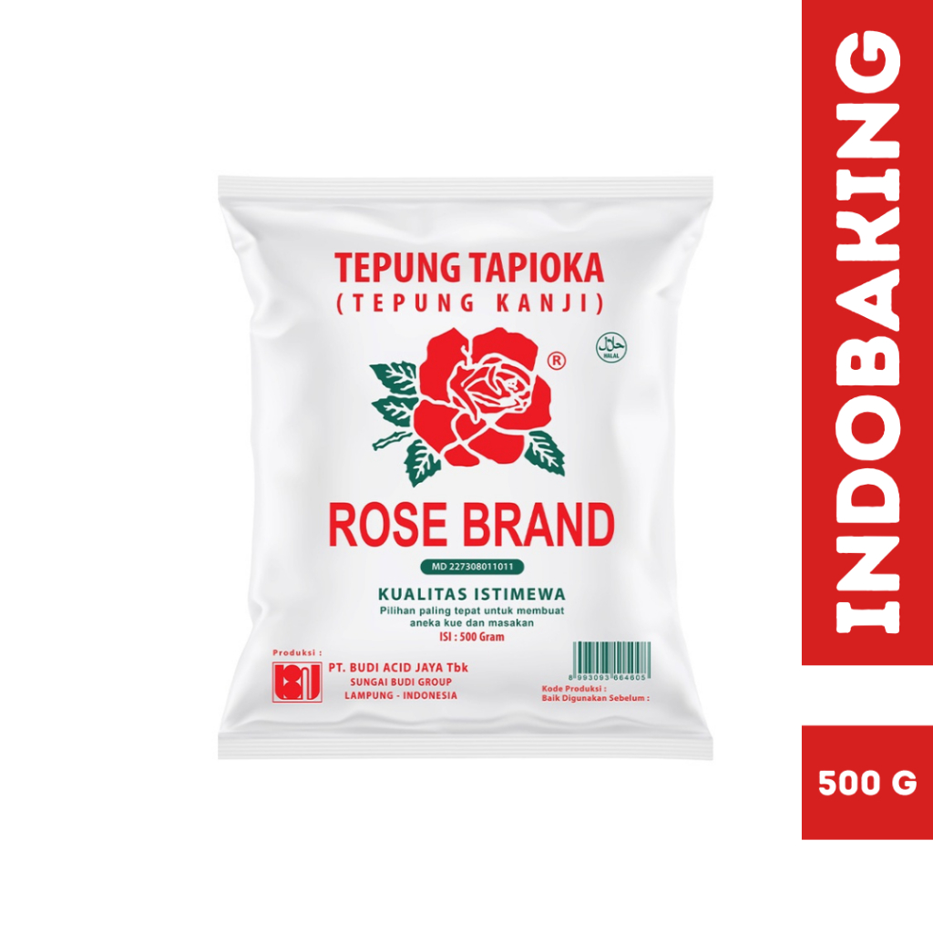 

Tepung Tapioka Kanji Rose Brand Rosebrand 500g