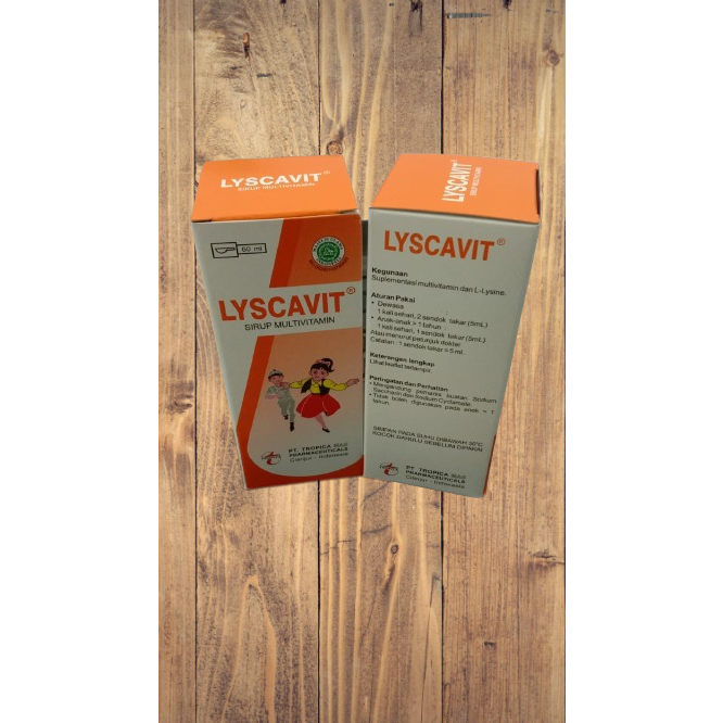 LYSCAVIT SIRUP MULTIVITAMIN 60ML