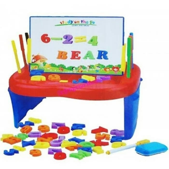 mainan anak ABC Funny Studio Easel /Mainan Edukasi Anak/Meja Lipat