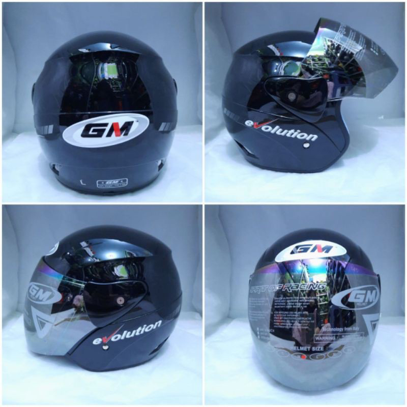 HELM GM EVOLUTION ORIGINAL (KACA PELANGI)