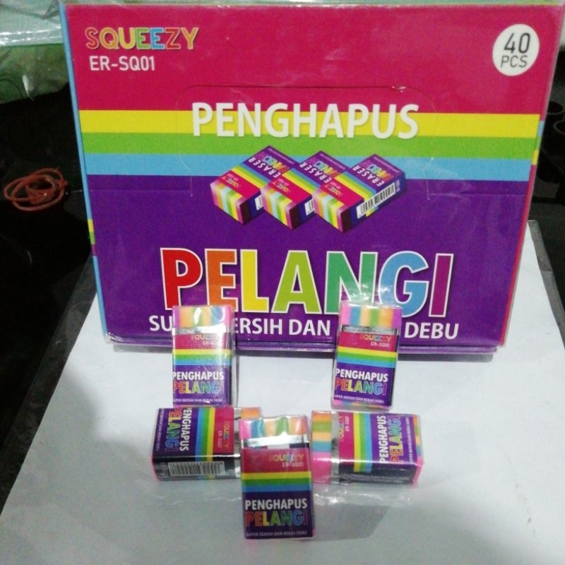 

PENGHAPUS PENSIL WARNA WARNI JELLY ERASER