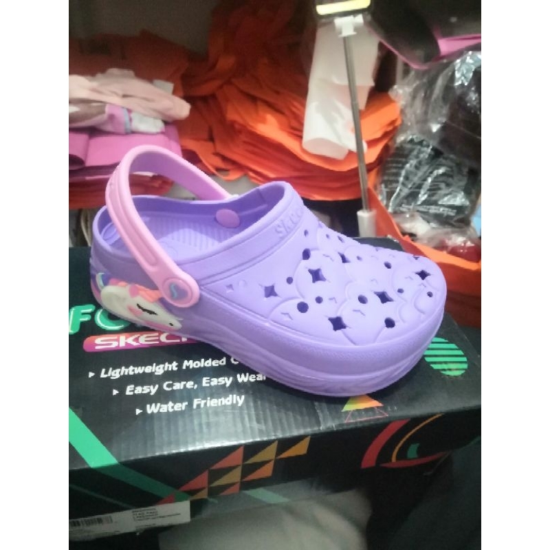 sepatu sendal anak skechers original skechers foamies 308400L /lav Size 30 atau 19cm