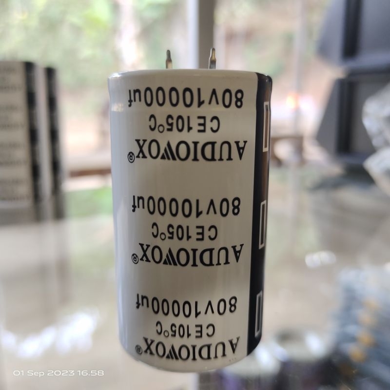 Elco Audiovox 10000uf 80v putih