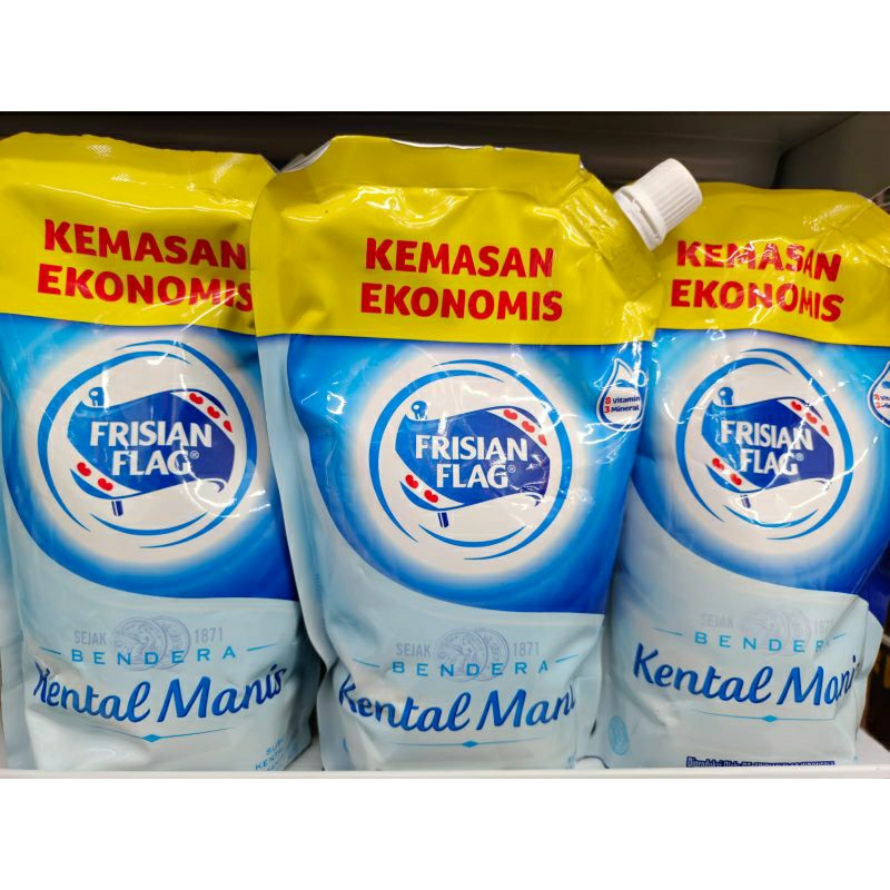 

NEW！FRISIAN FLAG 545Gram/Susu Kental Manis Bendera