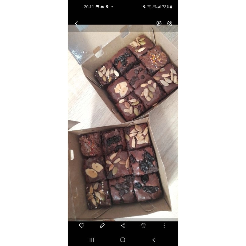 

fudgy brownis