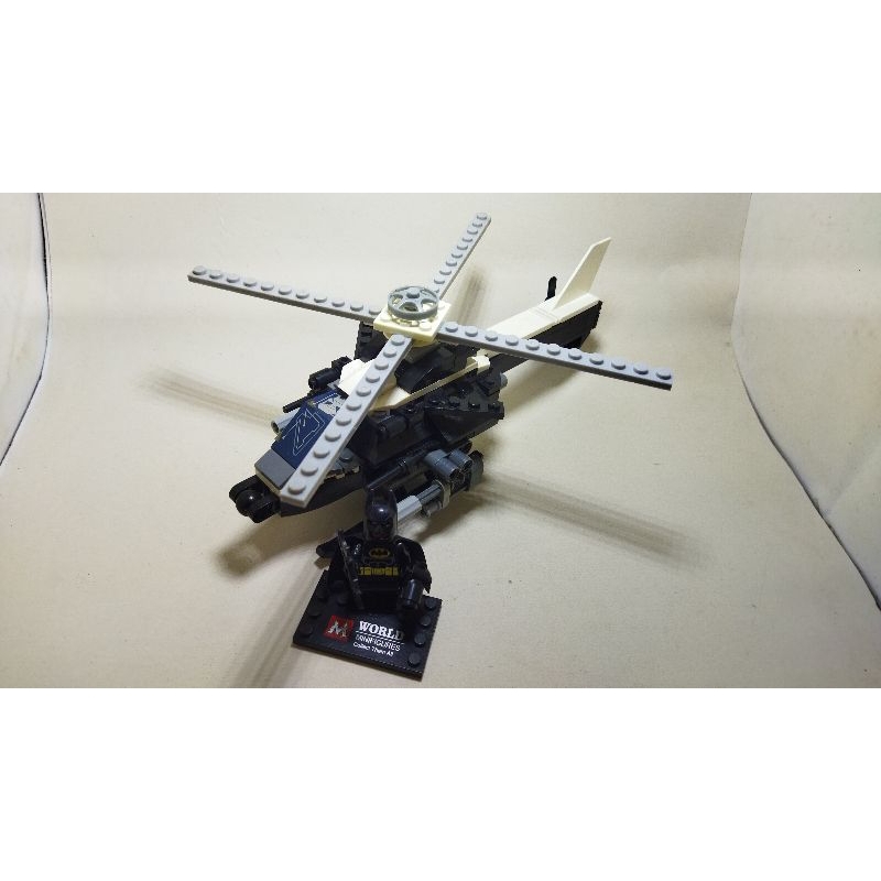 Lego kw helikopter SWAT/Lego kendaraan/Lego mainan bekas