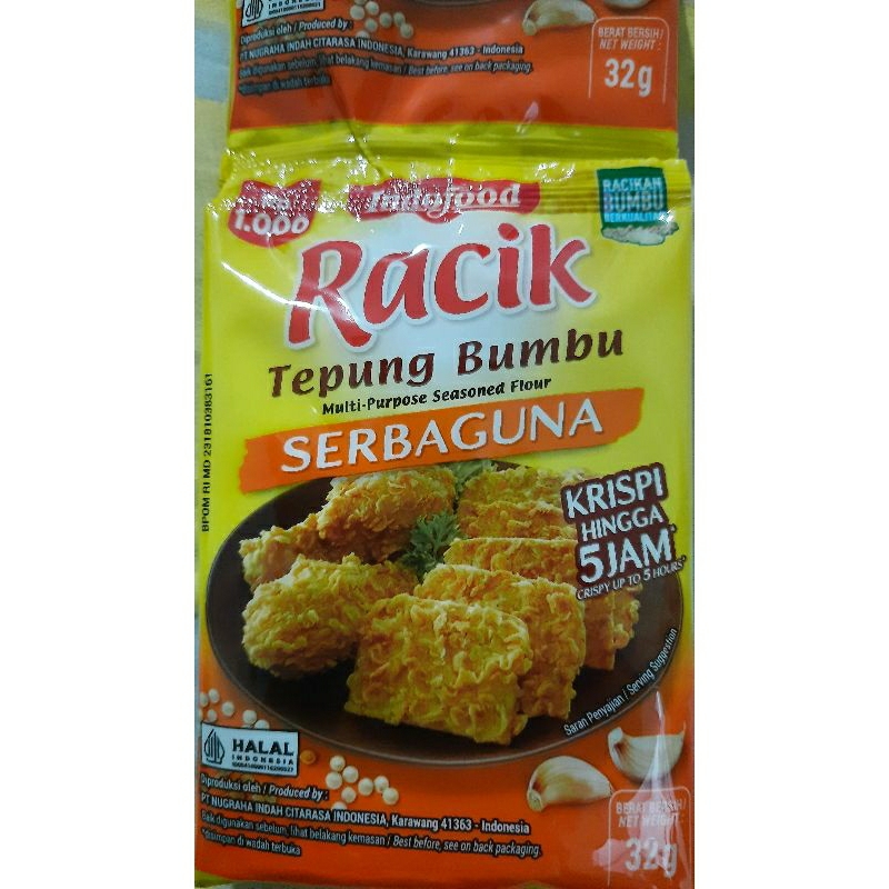 

Racik Tepung bumbu serbaguna indofood 1pcs