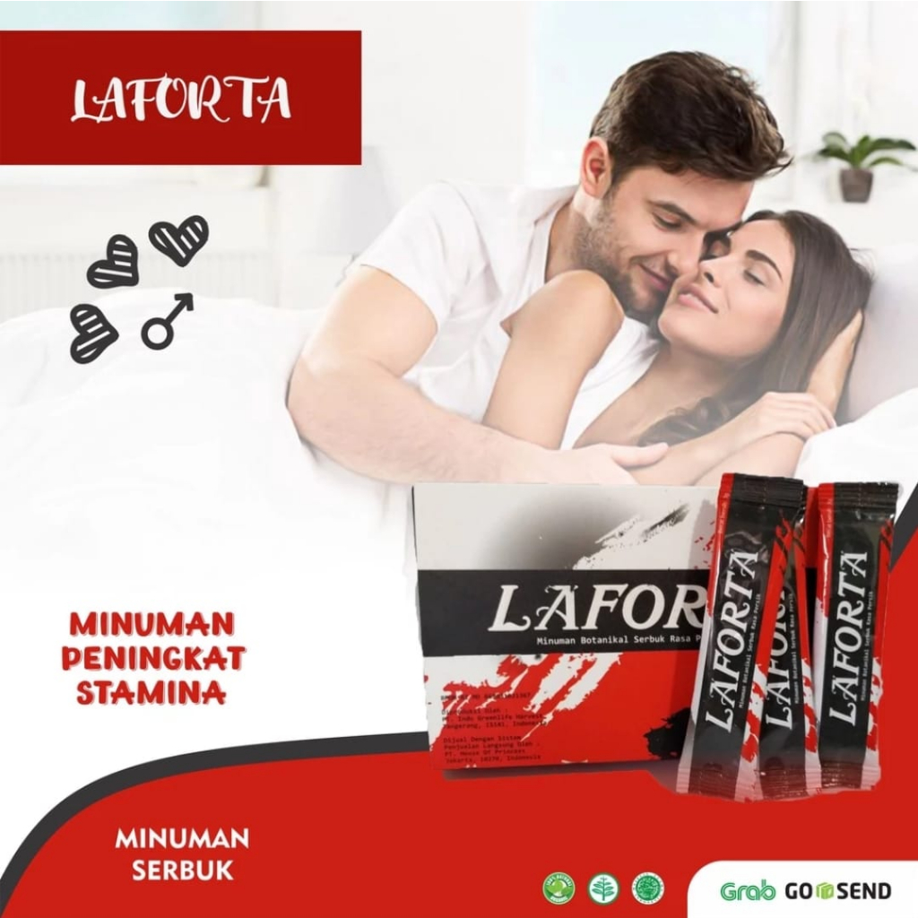 Laforta Original Minuman Serbuk Peningkat Kesehatan Vitalitas Pria Aman Bpom