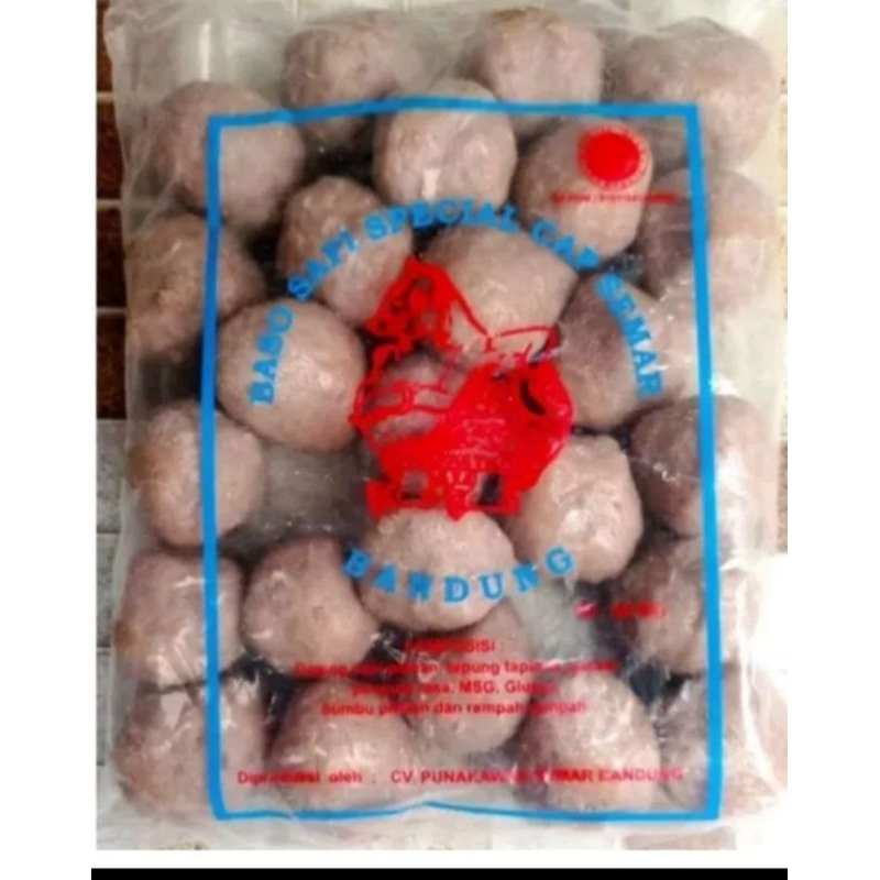 

Baso sapi spesial cap Semar UK sedang isi 25 berat 600grm