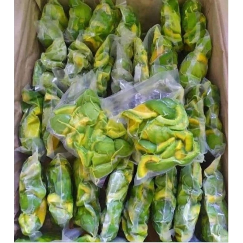 

Alpukat Kupas Frozen Berat 500 Grm