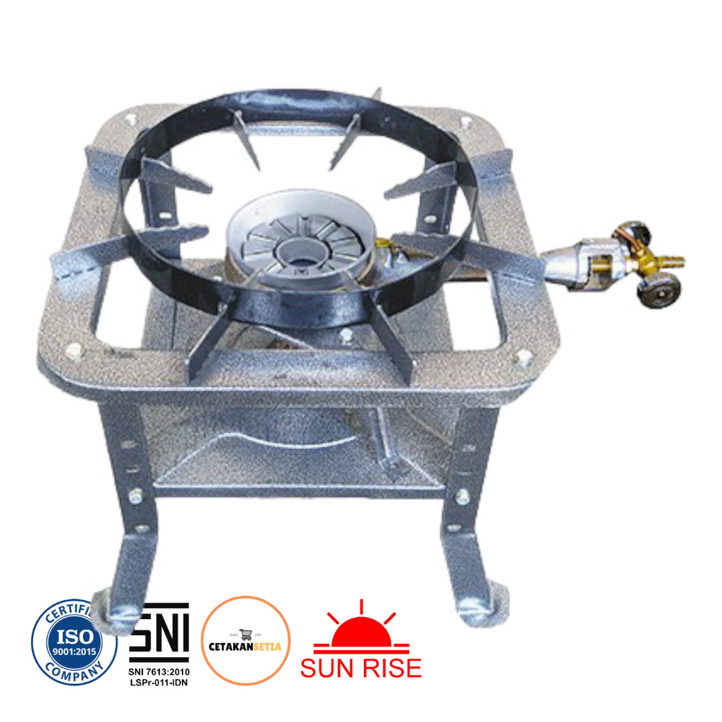 Kompor Gas Cor Sunrise SR-5E-SL-35 | KOMPOR PECEL LELE KOMPOR BESAR