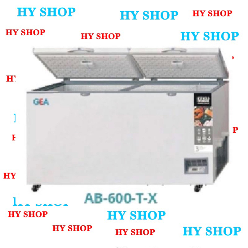 GEA AB600TX CHEST FREEZER 500 LITER AB 600TX FREEZER FROZEN FOOD DAGING ES BATU