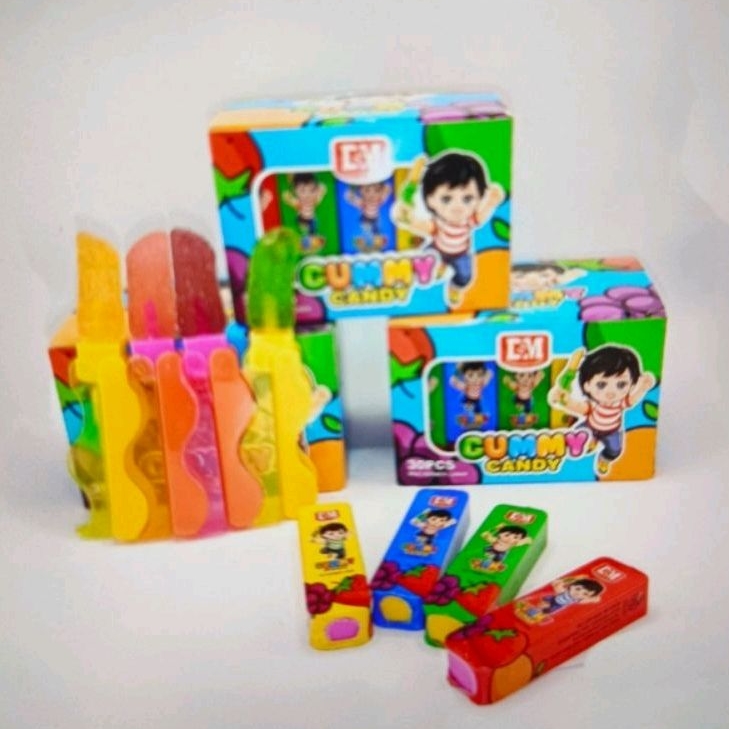 

Permen Cemilan Snack Gummy Gumi Candy Gunting Pisau Knife Lipat Mainan Anak Murah (isi 30 pcs)