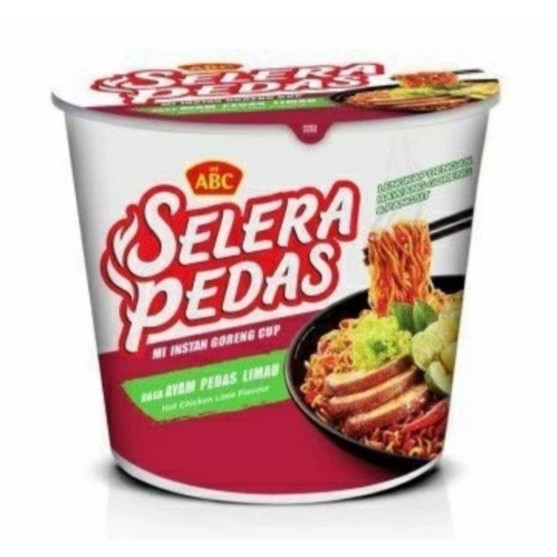 MIE ABC CUP GORENG AYAM LIMAU 80 G