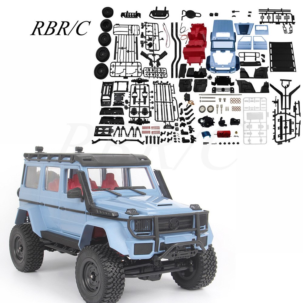 MN86KS MN 86KS Mercedes G500 1/12 RC Crawler KIT 390 4WD, BLUE Edition