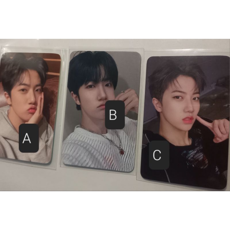 [Ready Stock] Photocard Cravity Wonjin