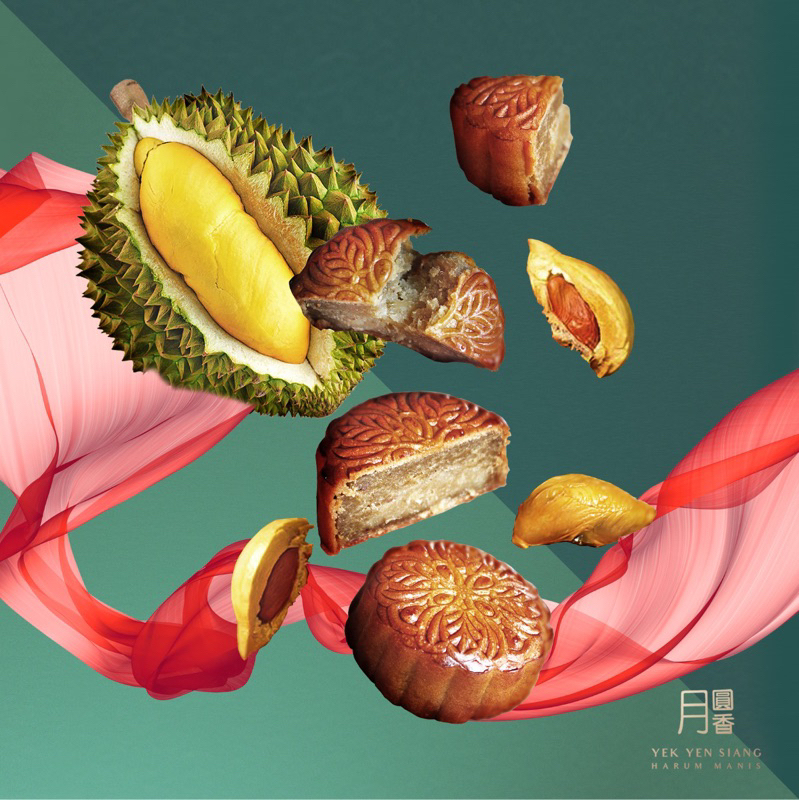 

Durian Asli Spesial (Yek Yen Siang Mooncake / Kue Bulan Harum Manis) | HALAL