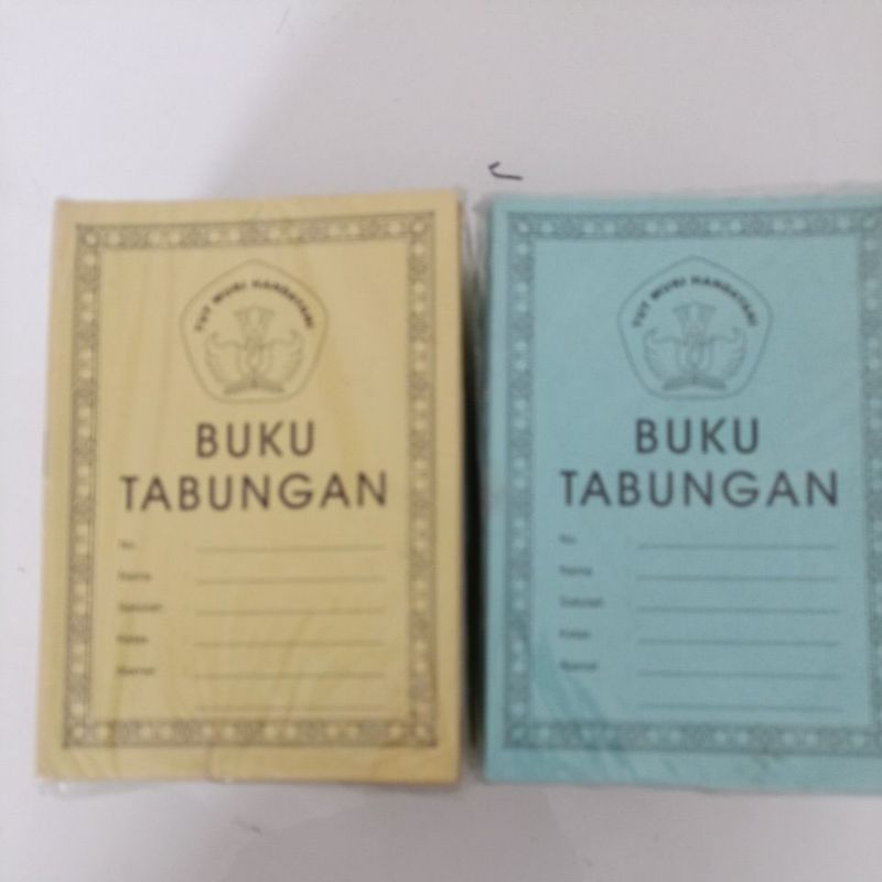 

buku tabungan (10 pcs)