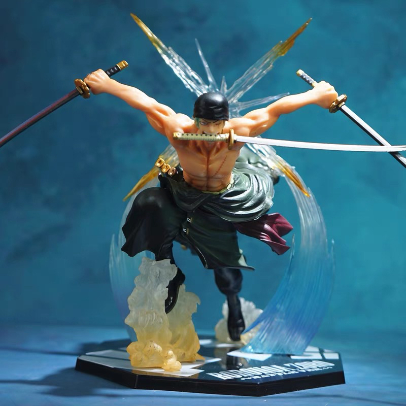 Action Figure Zoro Santoryo Figuarts Zero One Piece