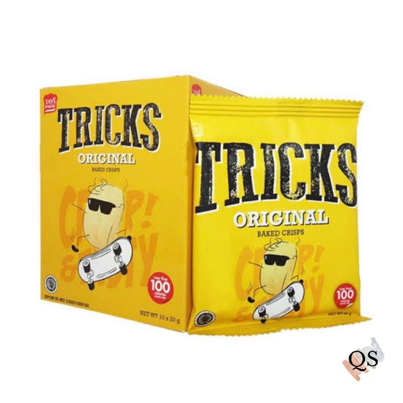 

Potato Tricks Original Baked Crisps 1 Box 10pcs