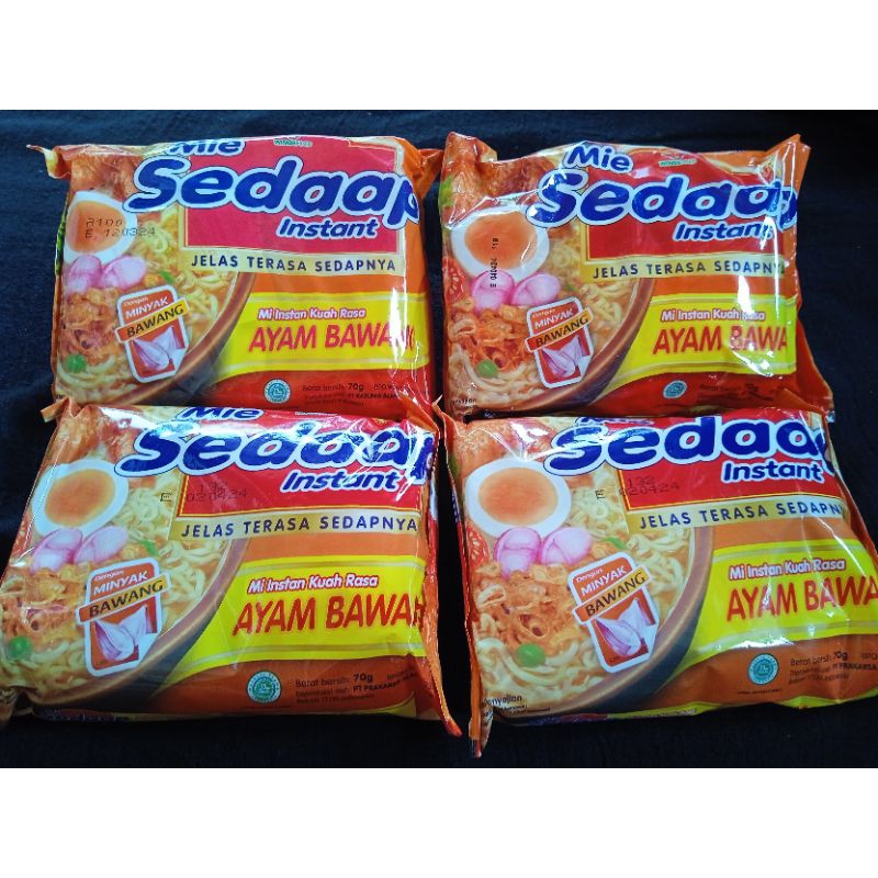 

Mie Sedap Ayam Bawang 70gr x 4